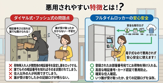 ■悪用されやすいダイヤル式・プッシュ式の特徴とは！？